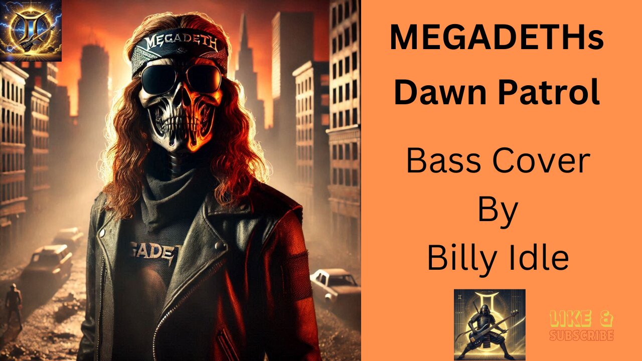 Megadeth | Dawn Patrol | Bass Cover | Billy Idle