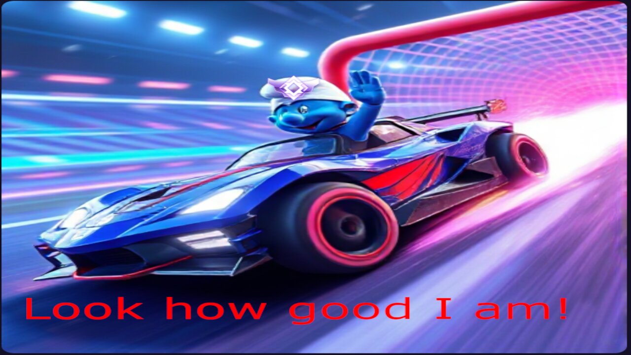 Rocket League Smurfs be like...