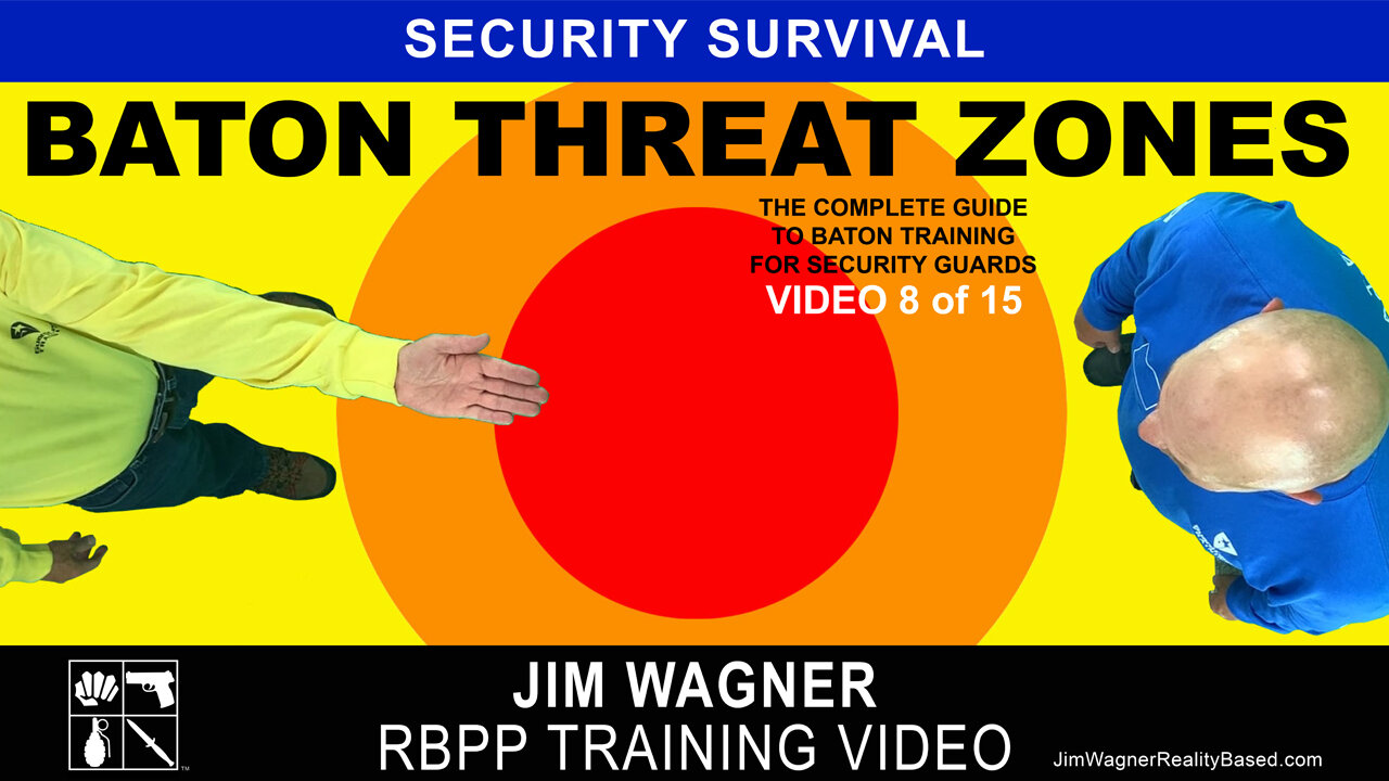 Baton Threat Zones Training Video 8 of 15 by Jim Wagner