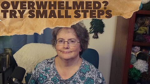 216 - Overwhelmed? Try Small Steps!