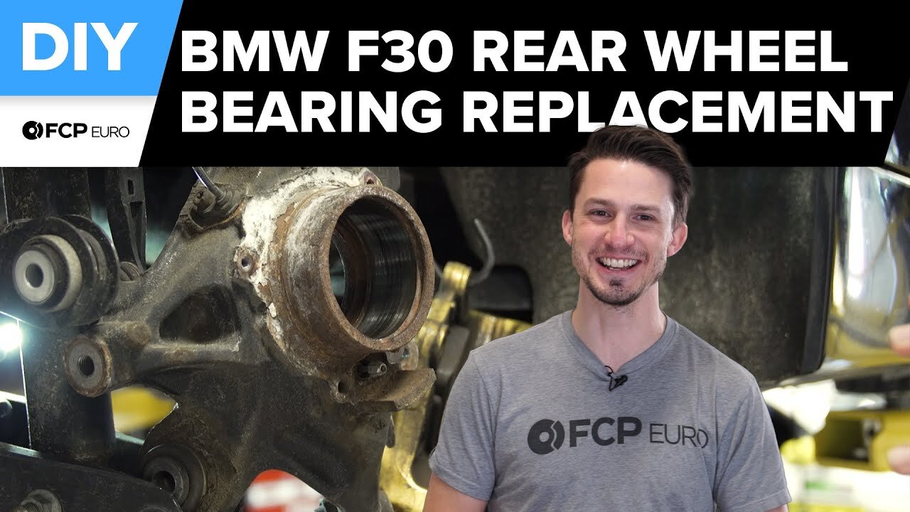 BMW 328i Rear Wheel Bearing Replacement (2012-2018 BMW F30, F31 328i, 330i, 335i, 340i)