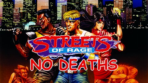 Streets of Rage (Sega Genesis) Longplay - 1 Life