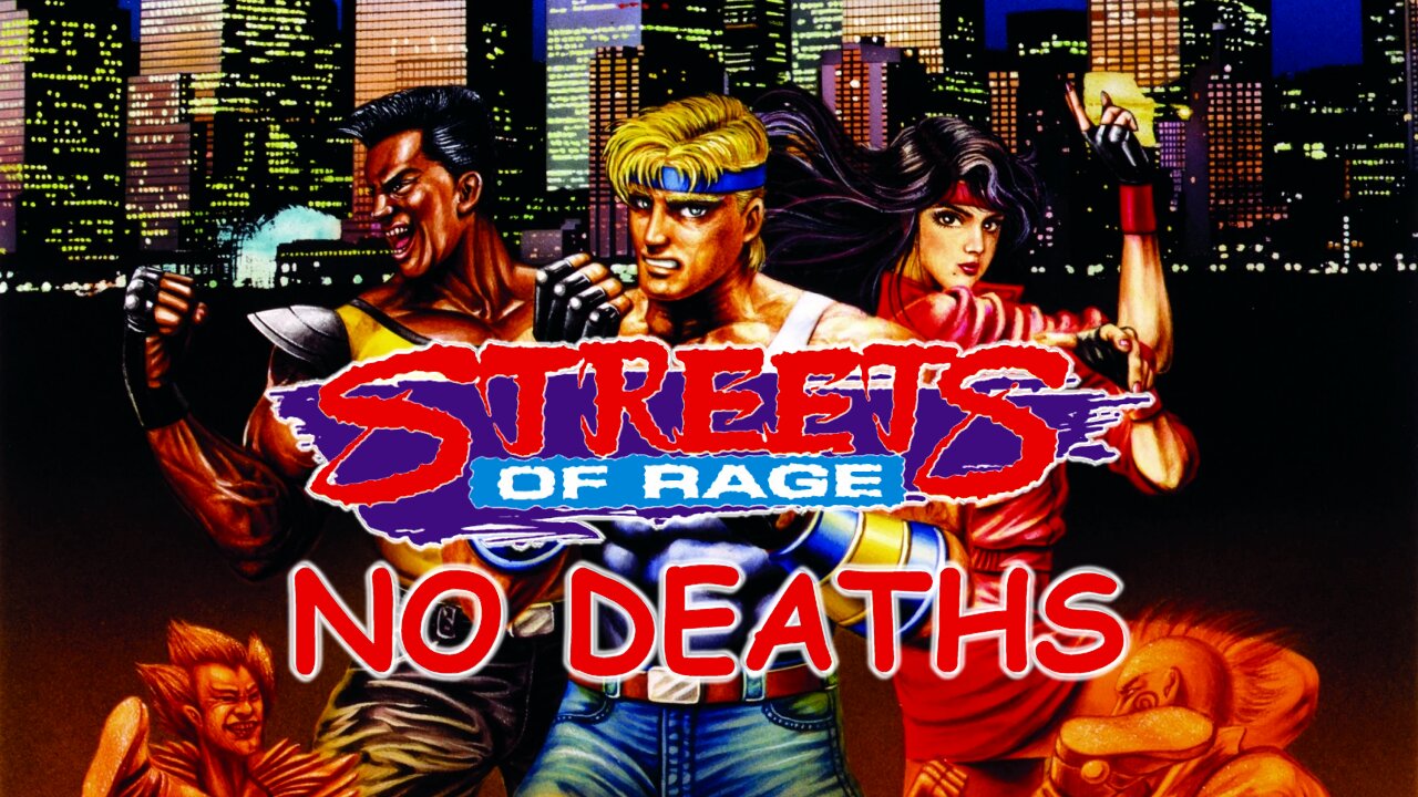 Streets of Rage (Sega Genesis) Longplay - 1 Life
