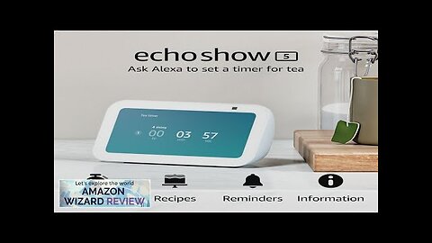 Echo Show 5 (3rd Gen 2023 release) 5.5” HD Alexa smart Review