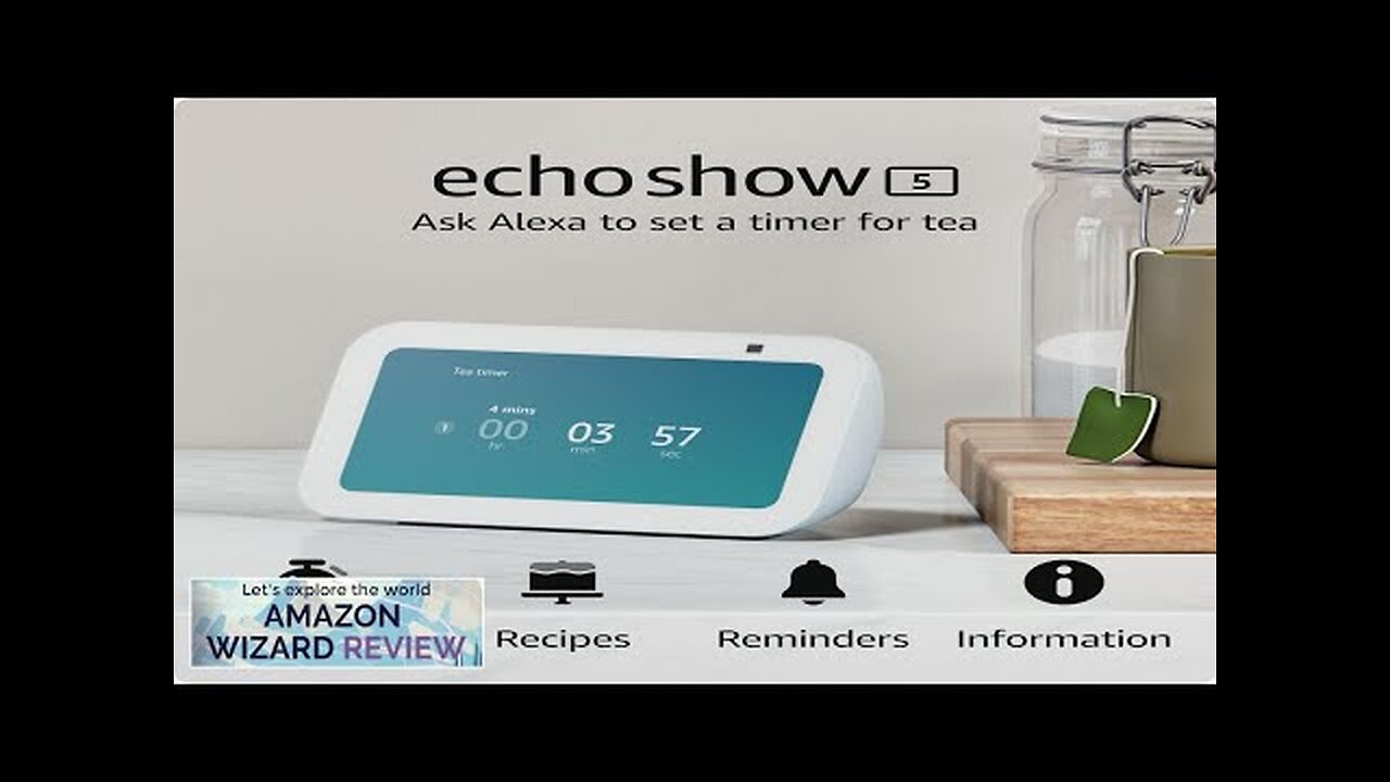 Echo Show 5 (3rd Gen 2023 release) 5.5” HD Alexa smart Review