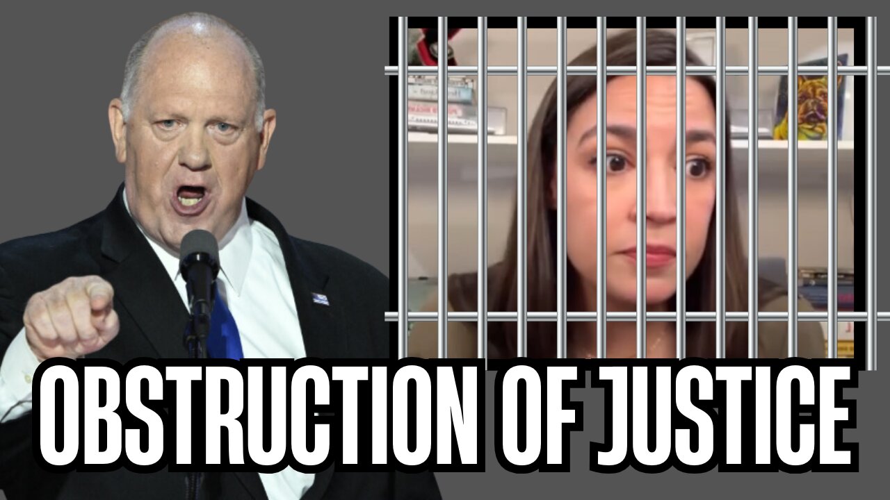 Tom Homan Refers AOC to DOJ for Investigation
