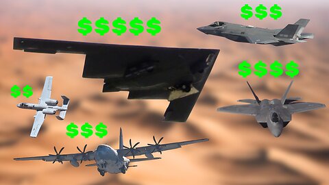 The Cost of Flying US Military Warplanes