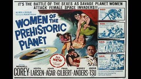 WOMEN OF THE PREHISTORIC PLANET 1966 Low Budget Nifty 50s Sci-Fi Throwback FULL MOVIE in HD