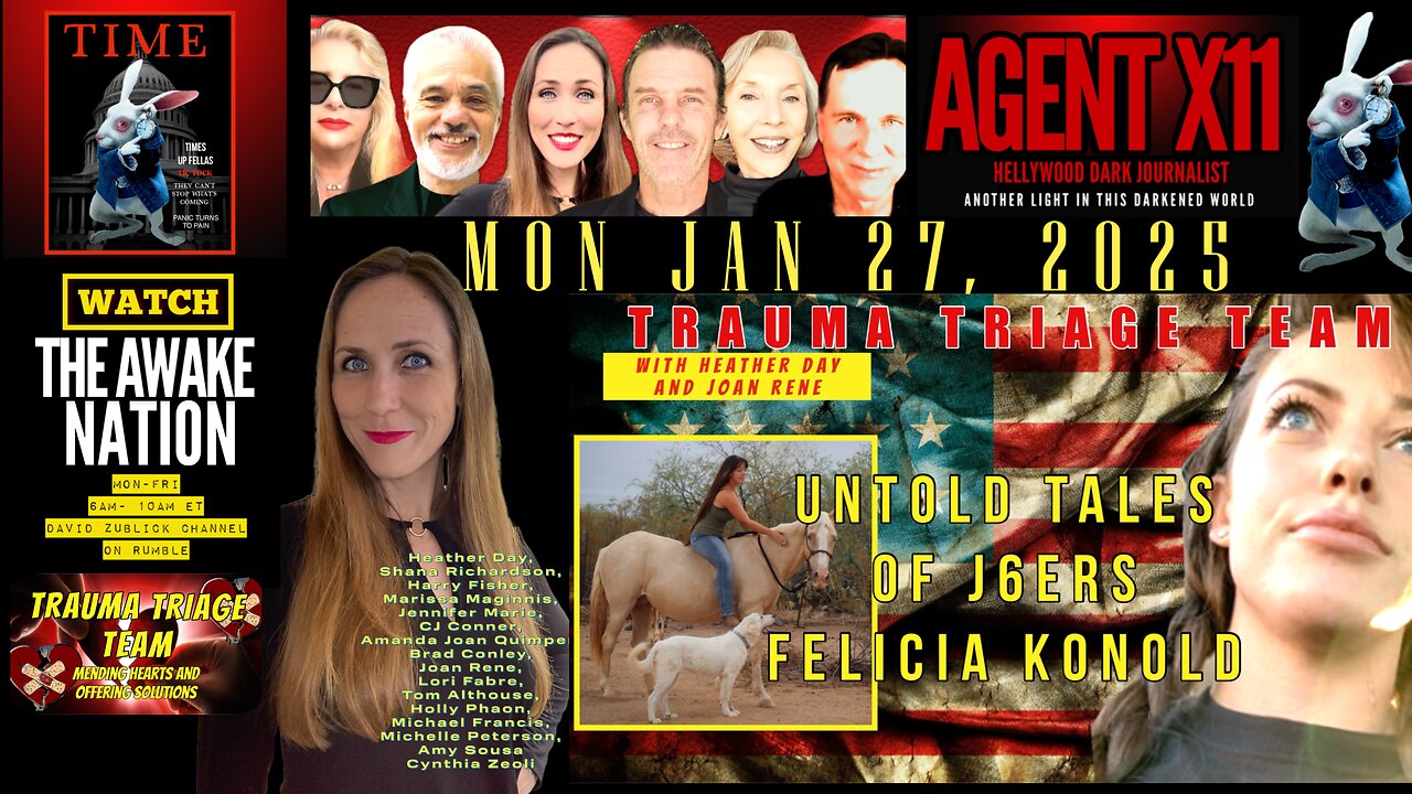 TRAUMA TRIAGE TEAM: MON JAN 27, 2024: GUEST J6R FELICIA KONOLD