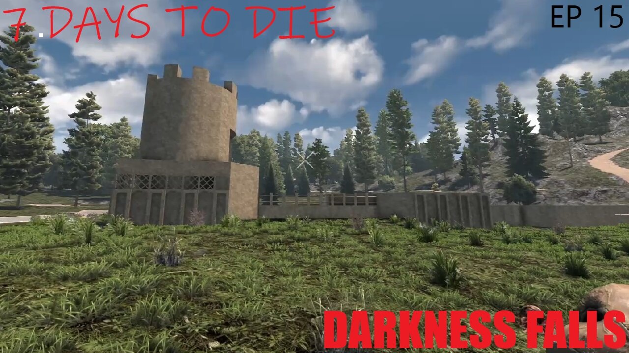 7 Days to Die Darkness Falls Playthrough - Part 15 Gonna need some wood