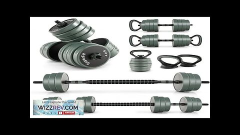 AQGoplus Adjustable Dumbbell 92/47 LBS Free Weight Set4 in 1 Weights w/Connector Review