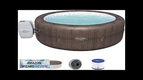 Bestway SaluSpa St Moritz Large Round AirJet 7 Person Inflatable Hot Tub Review