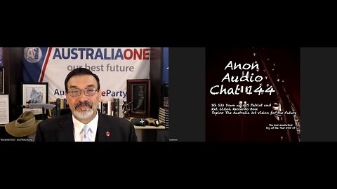 AUDIO CHAT 144 | SG Sits Down w/ Aussie Patriot and AustraliaOne Founder Riccardo Bosi: (2/2/2025)