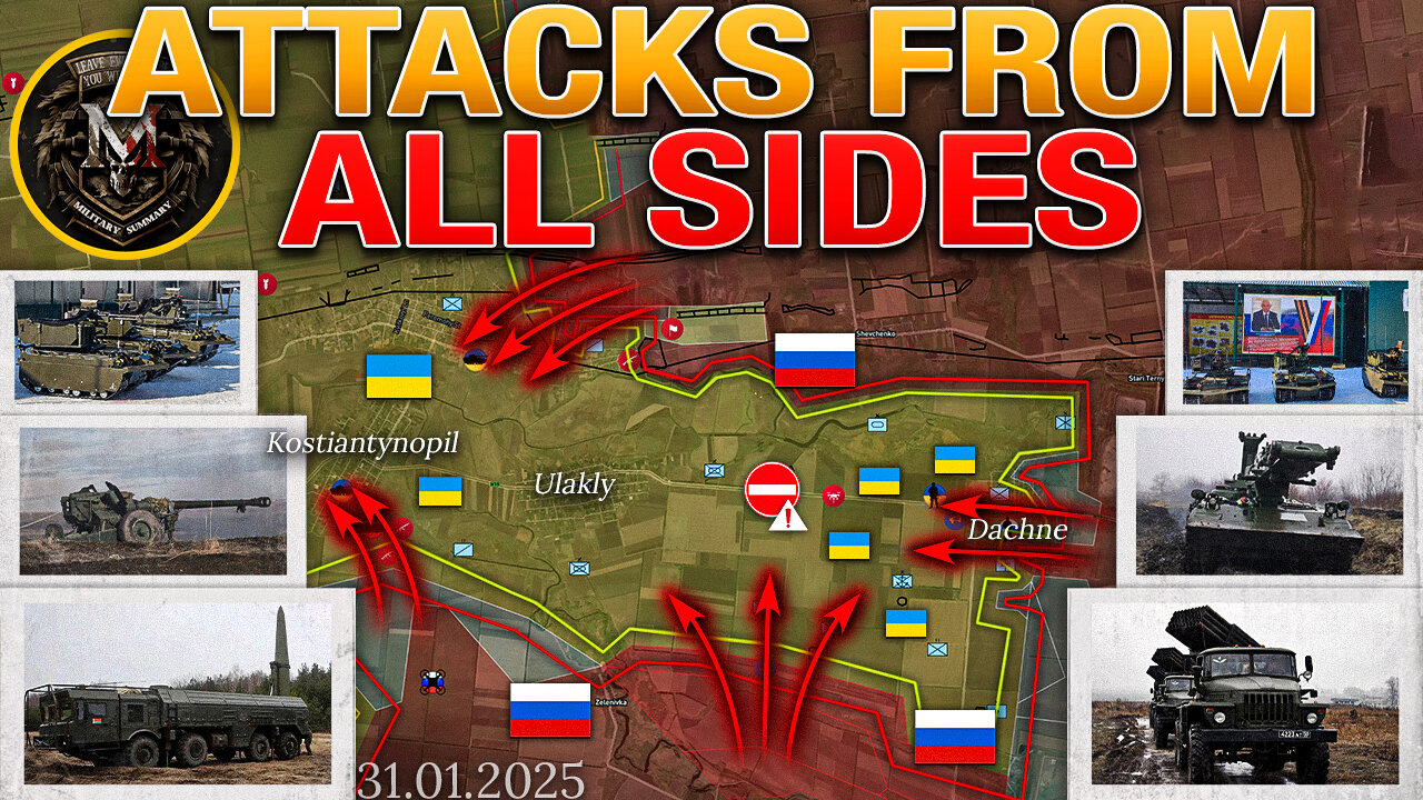 Ukraine Left Without US Support🚫Bahatyr Direction Defense Crumbles🏴‍☠️💥Military Summary 2025.01.31