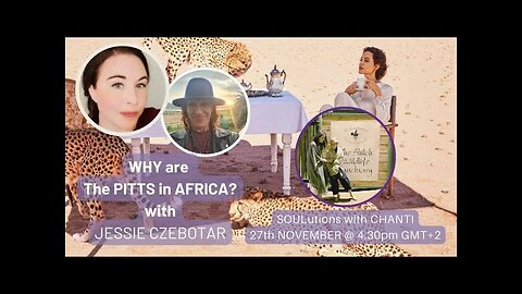 WHAT ARE THE PITTS DOING IN AFRICA with JESSIE CZEBOTAR