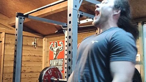 3x3 102.5 Kg Long Pause Bench Press Back-offs. Last Set