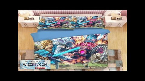 The Legend of Zelda Link Running From Boss Cool Bedding Set Review