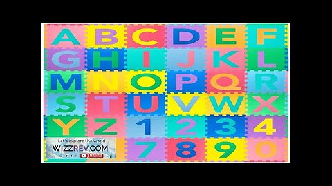 ProSource Kids Foam Puzzle Floor Play Mat with Shapes & Colors 36 Review