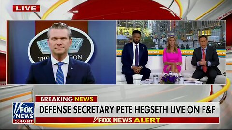 Secretary of Defense Hegseth says that all options are on the table to go after the cartels