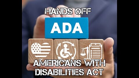 HANDS OFF: The Rehab Act of '73, & AMERICANS WITH DISABILITIES ACT