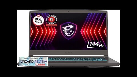 MSI Thin A15 15.6” 144Hz FHD Gaming Laptop: Ryzen 5-7535HS NVIDIA Geforce Review