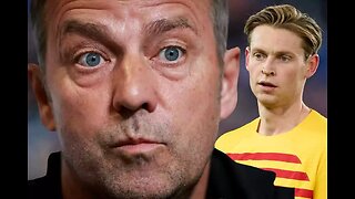 Frenkie de Jong's future at Barcelona uncertain after tensions with Hansi Flick