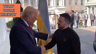 President Trump trolls Zelensky