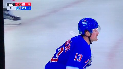 Rangers LW #13 Alexis Lafreniére 🥅(13)🏒Backhand Goal