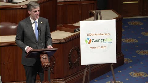 Congressman Knott Honors Youngsville, NC in U.S. House Floor Speech