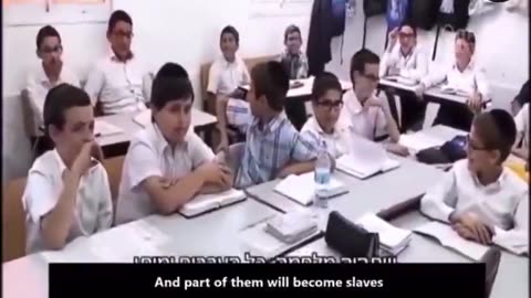 Israeli children are taught to kill Arabs and ethnically cleanse them from their land...