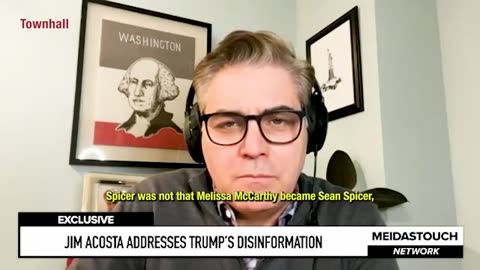 Jim Acosta on Karoline Leavitt: "She just might get on Trump's all-star team of liars."