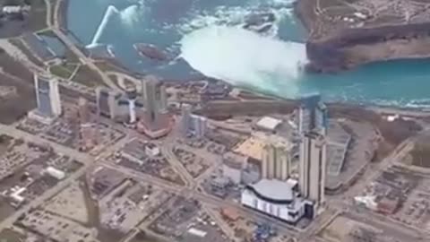 💋Niagara Falls from a drone above