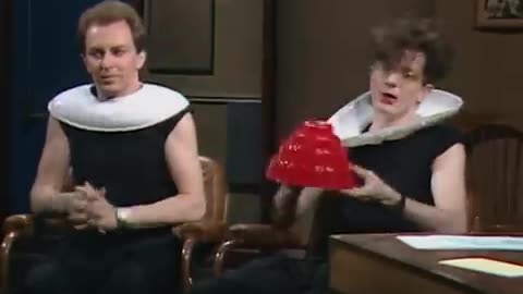 2 members of Devo on David Letterman