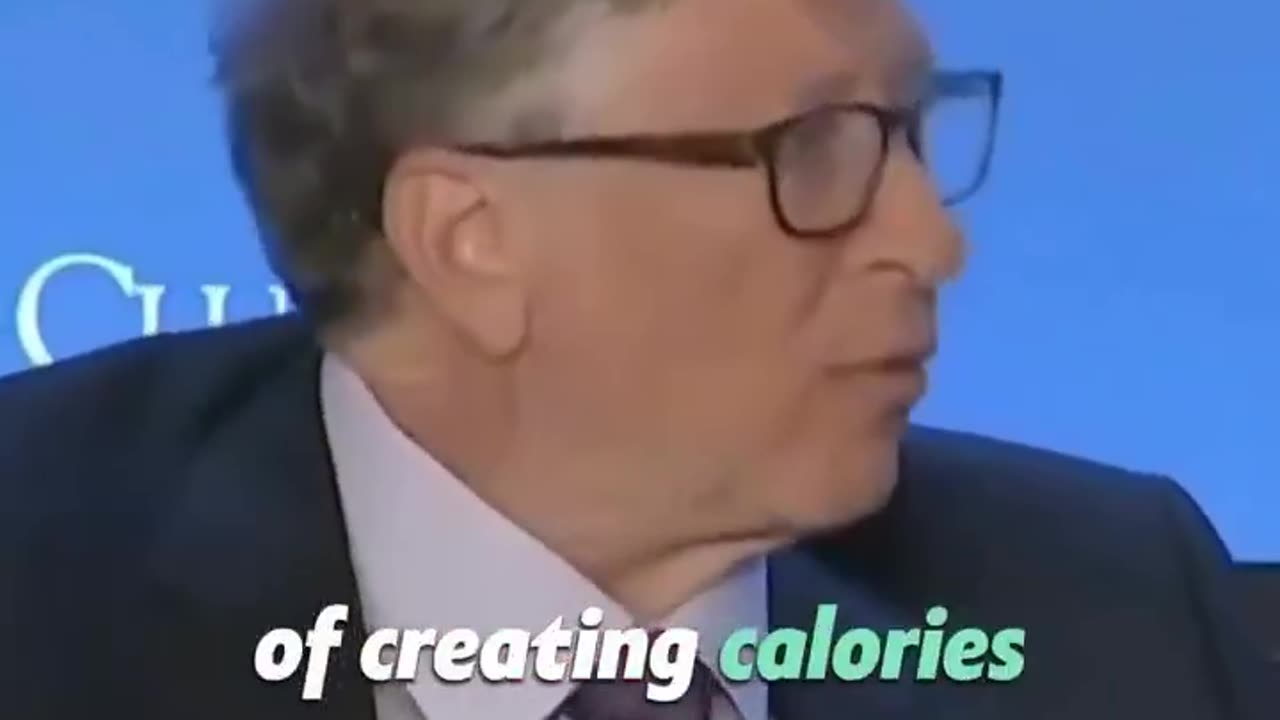 BILL GATES WANTS US TO EAT ARTIFICIAL MEAT. LISTEN