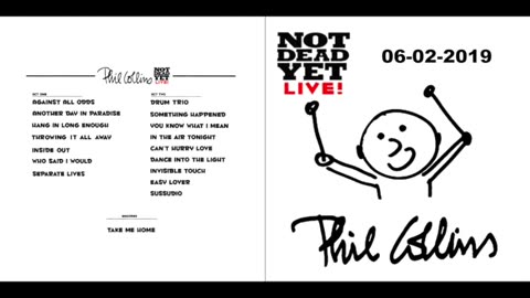 Phil Collins - Live - 2019.02.06 - Napier, NZ