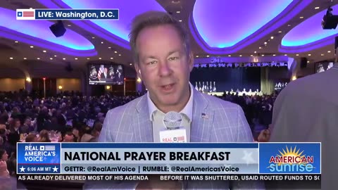 ON SITE: AT THE PRAYER BREAKFAST