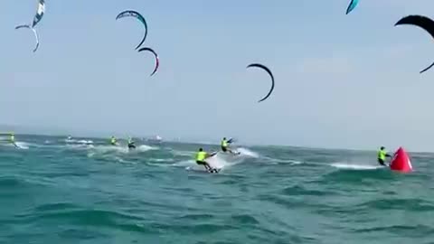 Cartagena surfea la emoción del Windspot Kiteboarding & Wingfoil Open