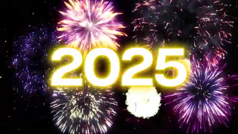 HAPPY NEW YEAR 2025, WISHING YOU VIDEO 🎉