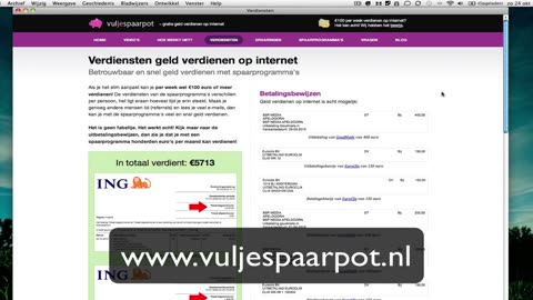 Snel geld verdienen op internet - €5713 verdienen - online geld verdienen