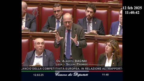 Alberto Bagnai Dichiarazione di voto Iniziative rilancio competitività Europea