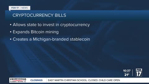 Michigan representative introduces Bill to invest in Bitcoin & Cryptocurrency 🪙