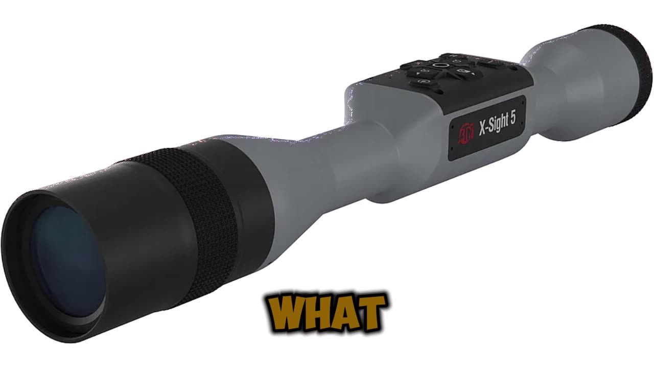 ATN X-Sight 5 5-25x UHD Smart Day/Night Hunting Rifle Scope