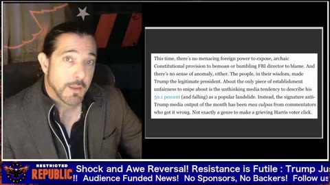 Resistance Is Futile - Trump Just Debilitated His #1 Enemy In Shock And Awe Reversal!