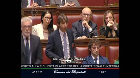 🔴 On. Giovanni Donzelli in occasione delle informative dei Ministri Nordio e Piantedosi su Almasri.