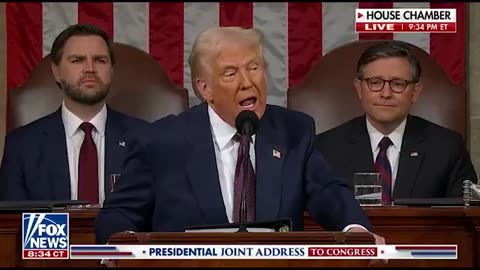 Trump delivers speech to joint Congress, Democrats threw tantrums