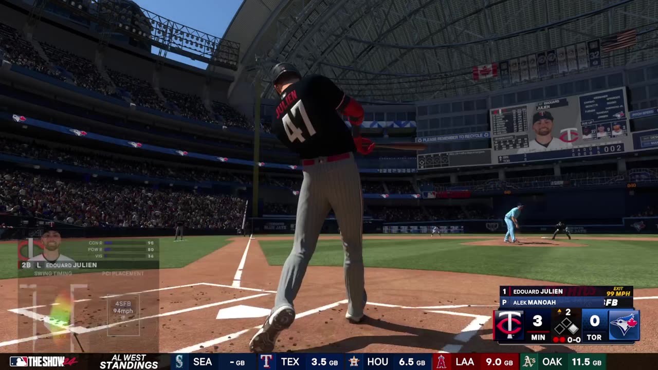 MLB The Show 24: Minnesota Twins Franchise Season 1 Eduord Julien (8)