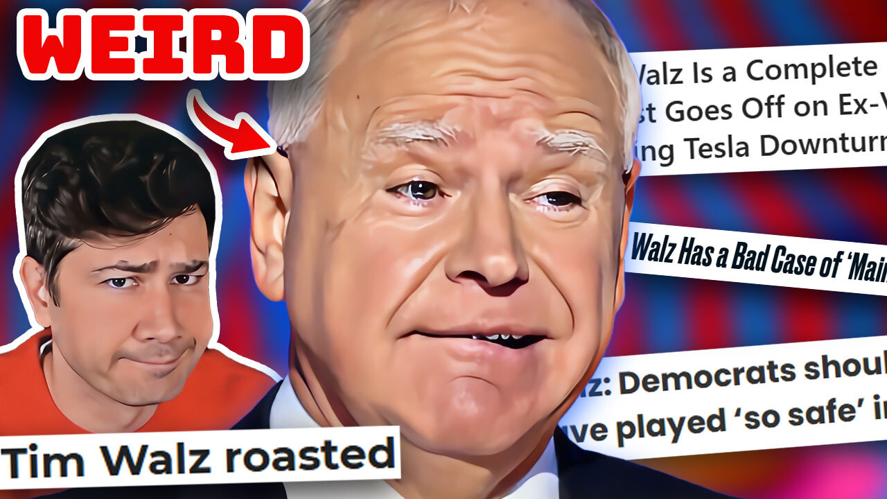 Tim Walz MELTS DOWN and BLAMES AMERICA for Democrat Failures!