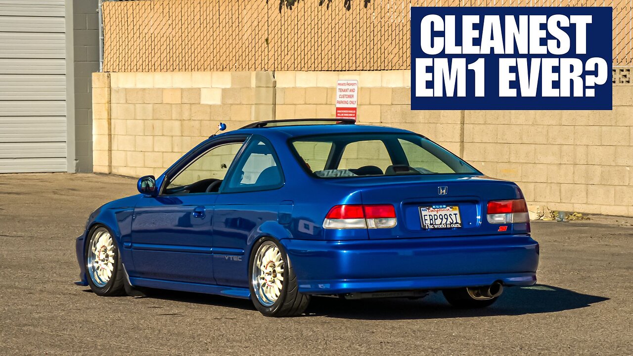 The Story of This 1999 Honda Civic Si: Detail & Clean Build!