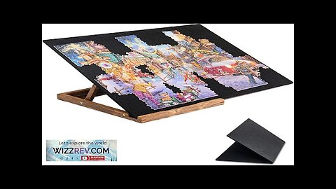 Tektalk Foldable Jigsaw Puzzle Board with 3 angle adjustable Bracket / Stand Review