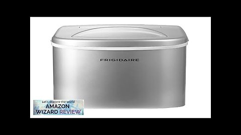 Frigidaire EFIC108-SILVER Counter top Portable 26 lb per Day Ice Maker Machine Review